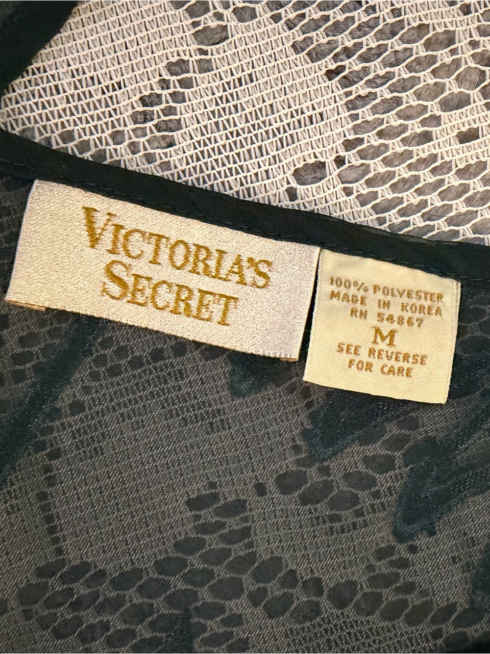 Victoria's Secret Gold Label Emerald Green Sheer Double-V Maxi Nightgown / Slip - Picture 6 of 8